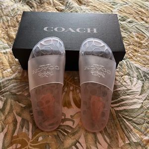 Coach Ulyssa Slides in Clear